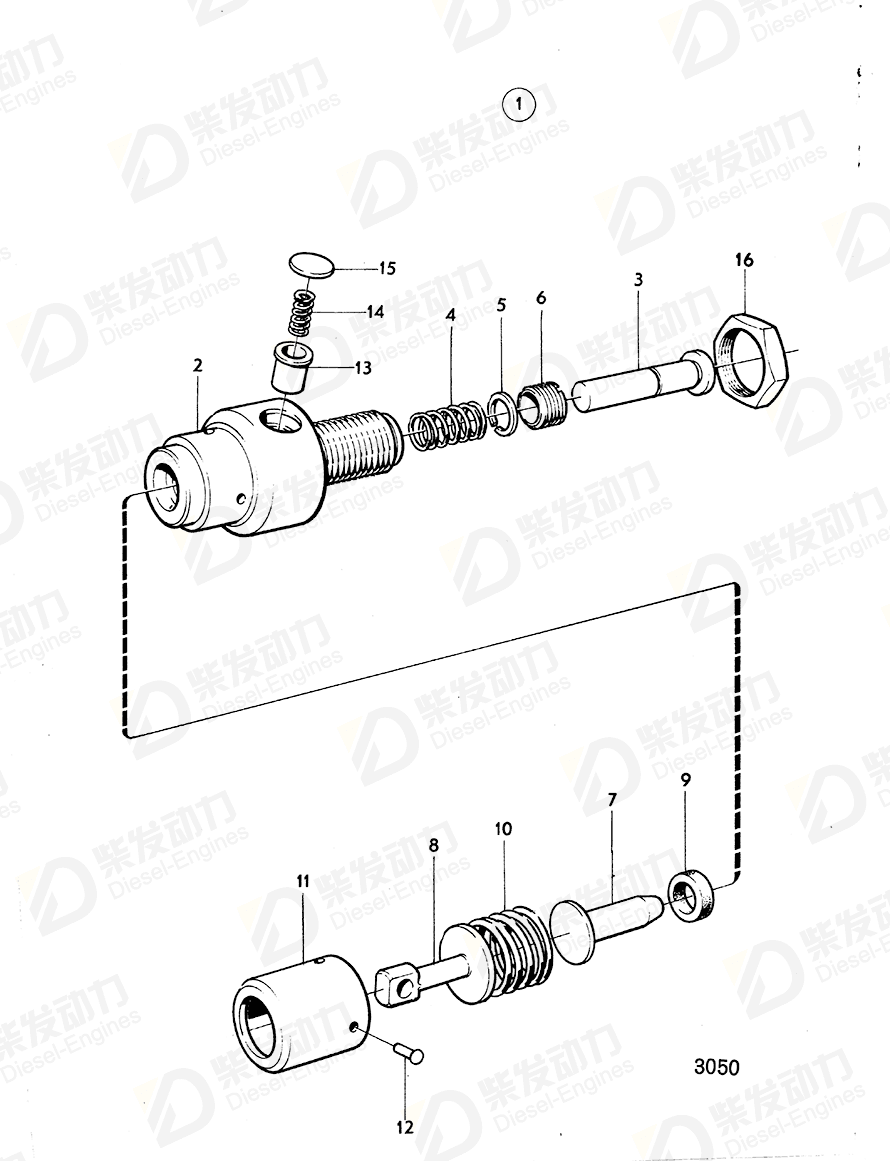 volvo penta Cold start device 240804 Drawing volvo penta Cold start device 240804 Drawing